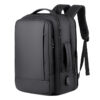 Expandable Business Laptop Backpack with USB Charging Port