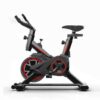 Silent Indoor Spinning Exercise Bike with LCD Monitor