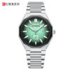 CURREN 8500 Men's Stainless Steel Quartz Watch – Waterproof with Date