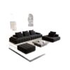 Italian Minimalist Modular Chenille Sofa – 2.8m Multi-Seat